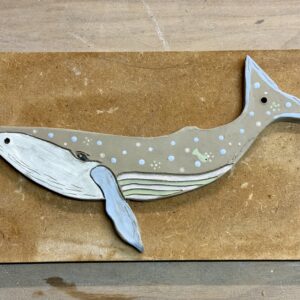 Peinture sur céramique - Ma baleine 🐋
