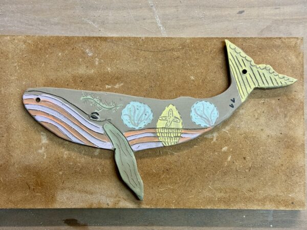 Peinture sur céramique - Ma baleine 🐋 - Image 2
