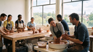 team building poterie